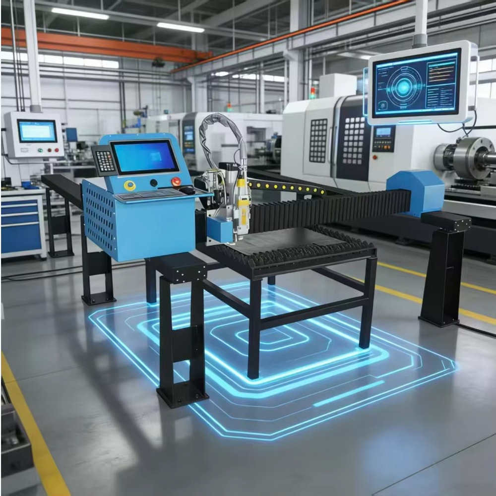 Industrial Laser Cutter For Metal - Industrial Portable Gantry CNC Automatic Hiwin