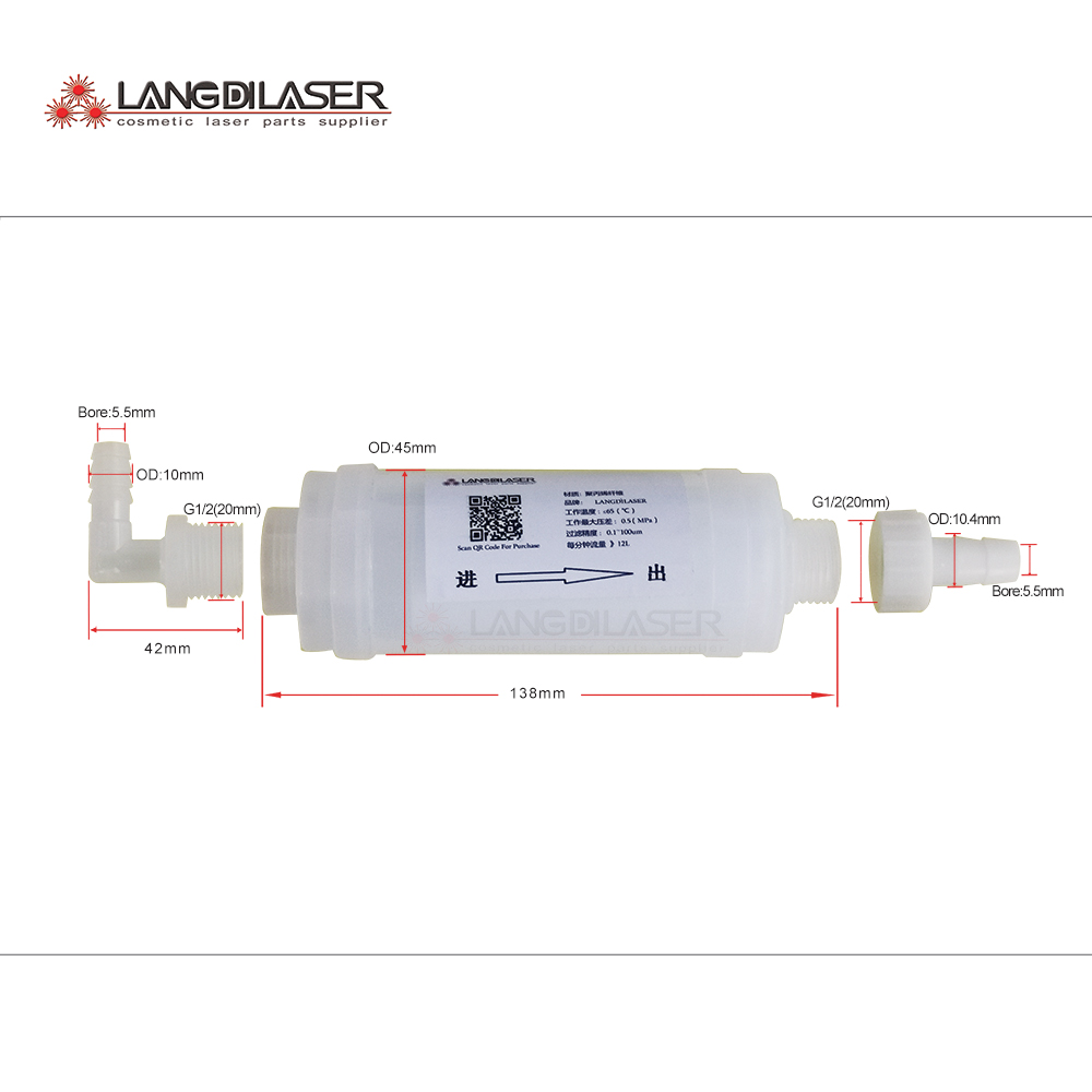 Industrial Laser Machine Hair Removal - Diode Laser Hệ Thống Lọc Nước