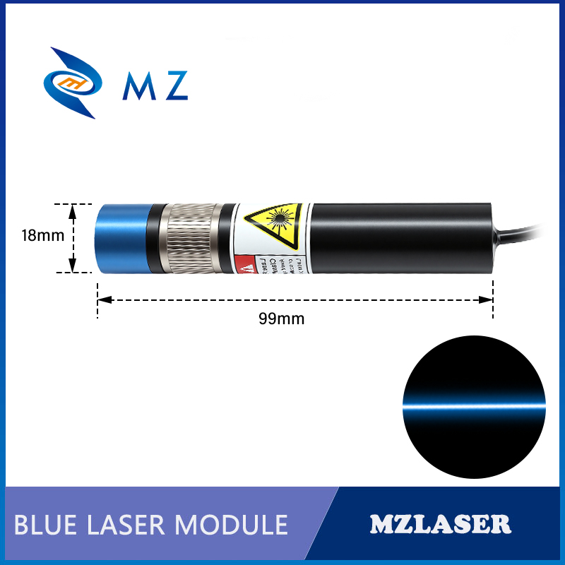 Adjustable Focusing Powell Len - đánh giá và giá Industrial Blue Laser