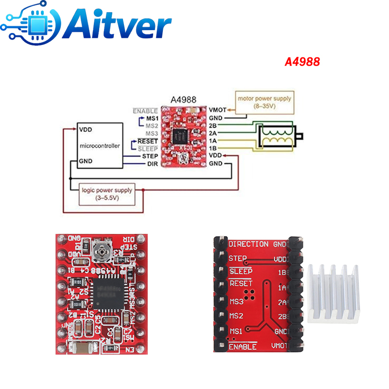 A4988 DRV8825 TMC2209 TMC2209  - đánh giá và giá Limit Switch Cnc