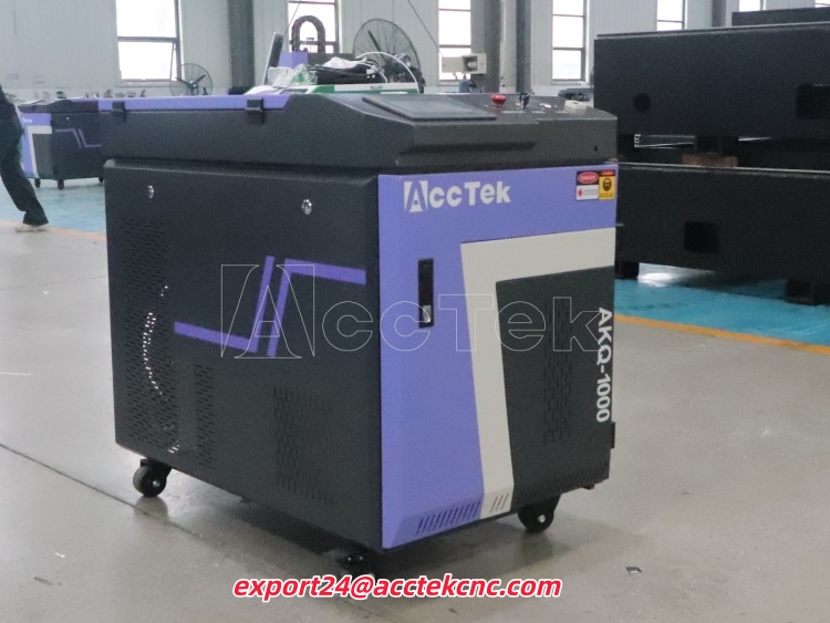 Powerful 1000w Pulsed Laser Cl - đánh giá và giá Industrial Laser Rust Removal Machine