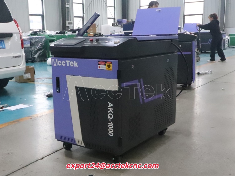 Powerful 1000w Pulsed Laser Cl - đánh giá và giá Industrial Laser Rust Removal Machine