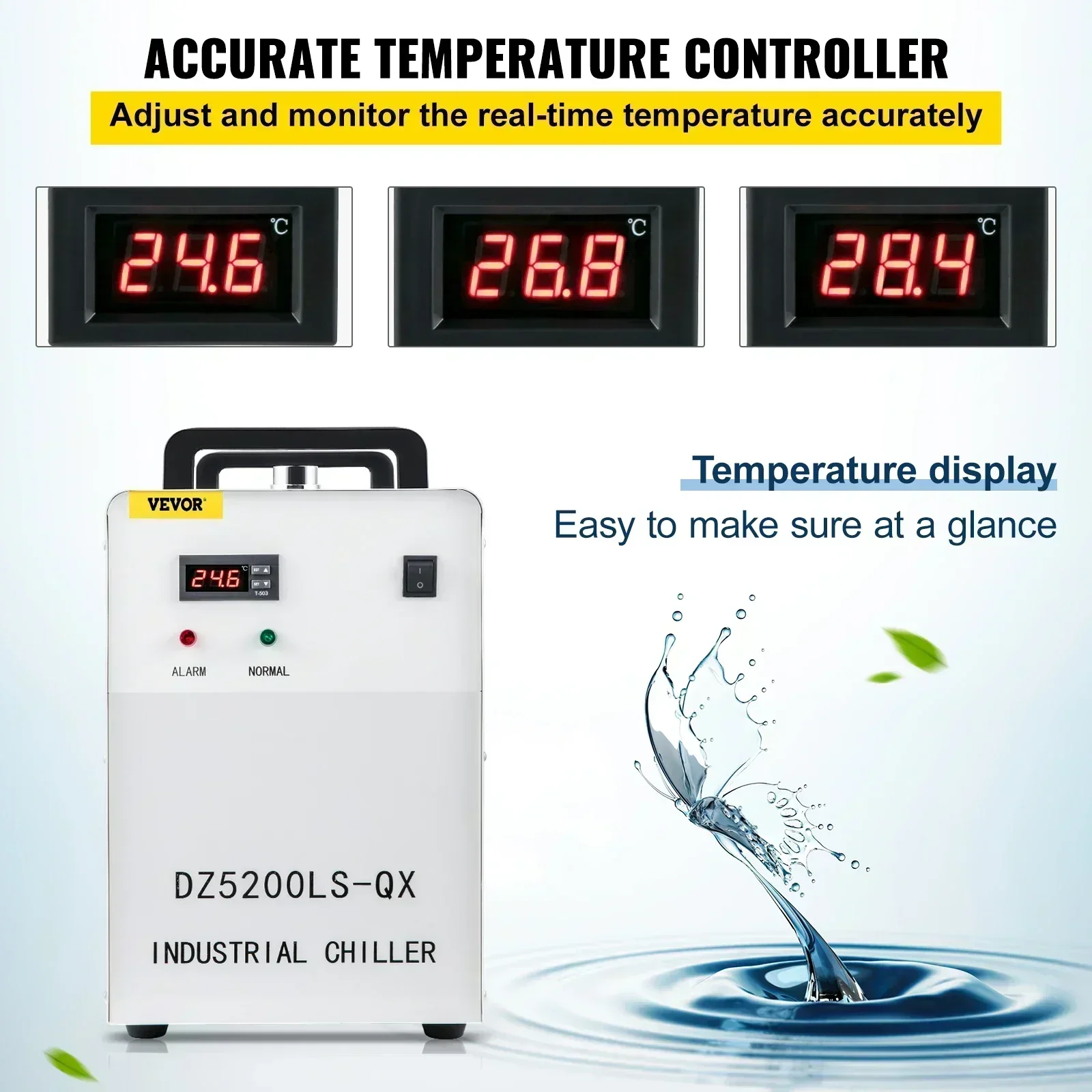 SIHAO CW-3000 Industrial Grade - đánh giá và giá Laser Chiller Water Cooler
