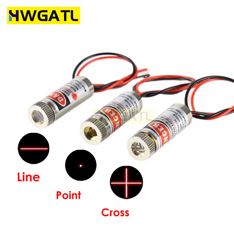 650nm 5mW Red Point / Line / C - đánh giá và giá Industrial Laser Head
