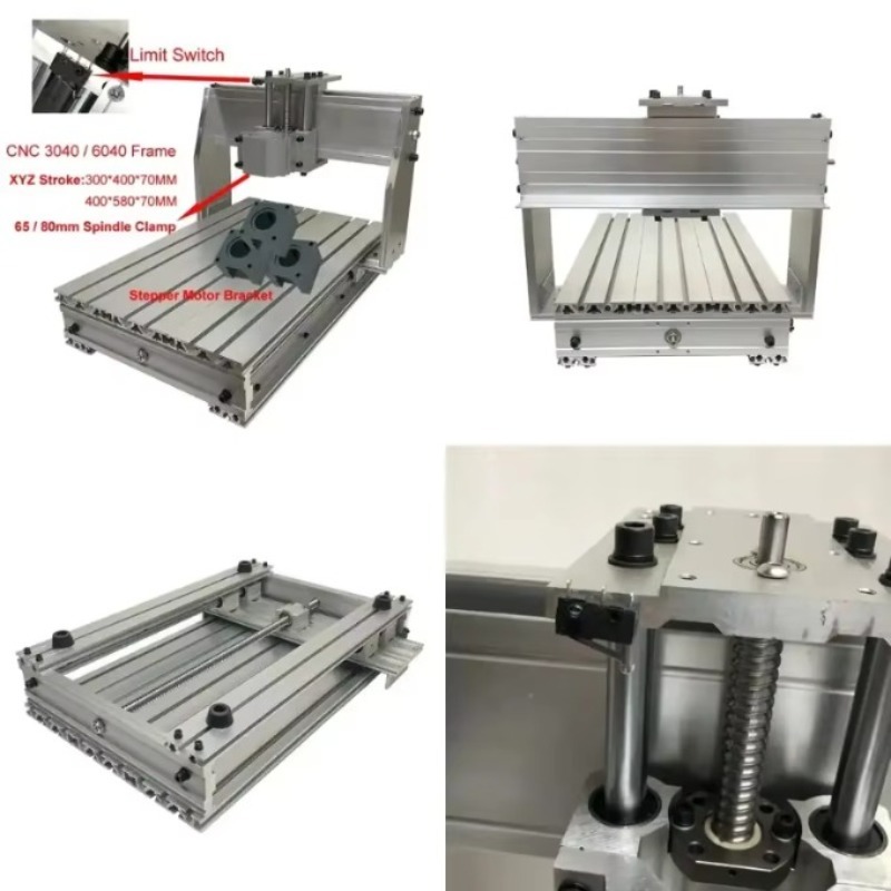 Aluminum CNC 3040 6040 Frame K - đánh giá và giá Limit Switch Cnc