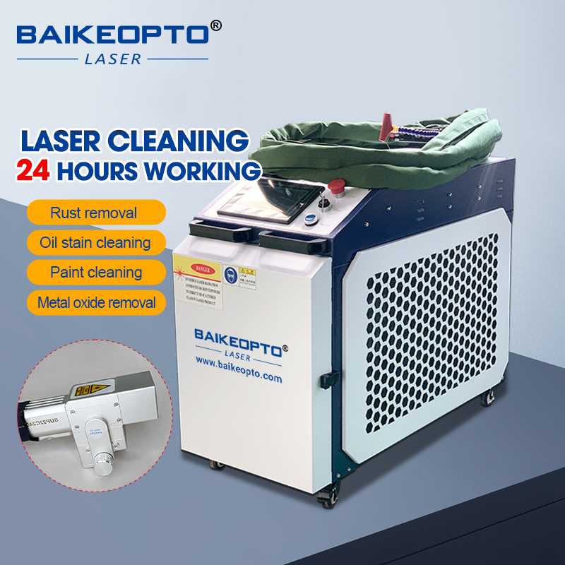 Continuous Fiber Laser Cleanin - đánh giá và giá Industrial Laser Rust Removal Machine