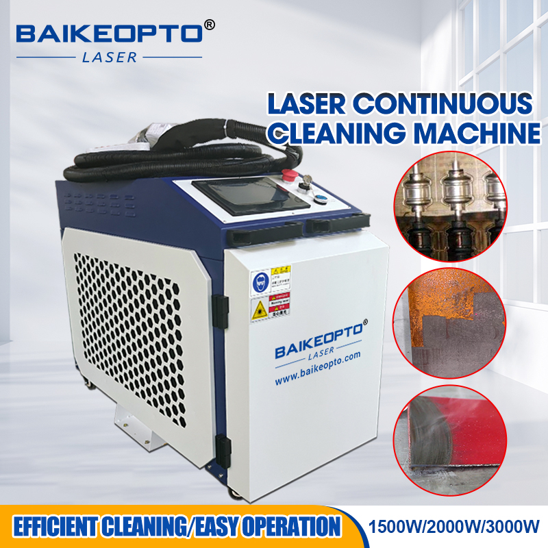 Continuous Fiber Laser Cleanin - đánh giá và giá Industrial Laser Rust Removal Machine